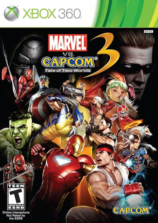 Marvel vs Capcom 3: Fate of Two Worlds – Xbox 360 (CIB)