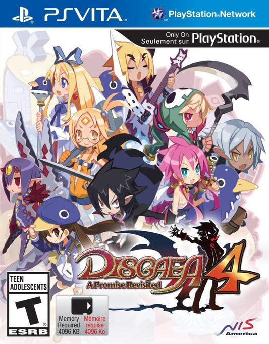 Disgaea 4: A Promise Revisited – PS Vita Game (No Manual)