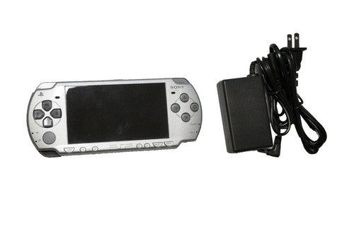 Sony PSP 2001 Silver Handheld Console | With Charger | Tested & Working