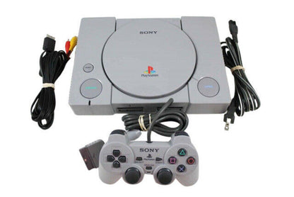 Original Sony PlayStation 1 Console | Manual, Controller & Memory Card